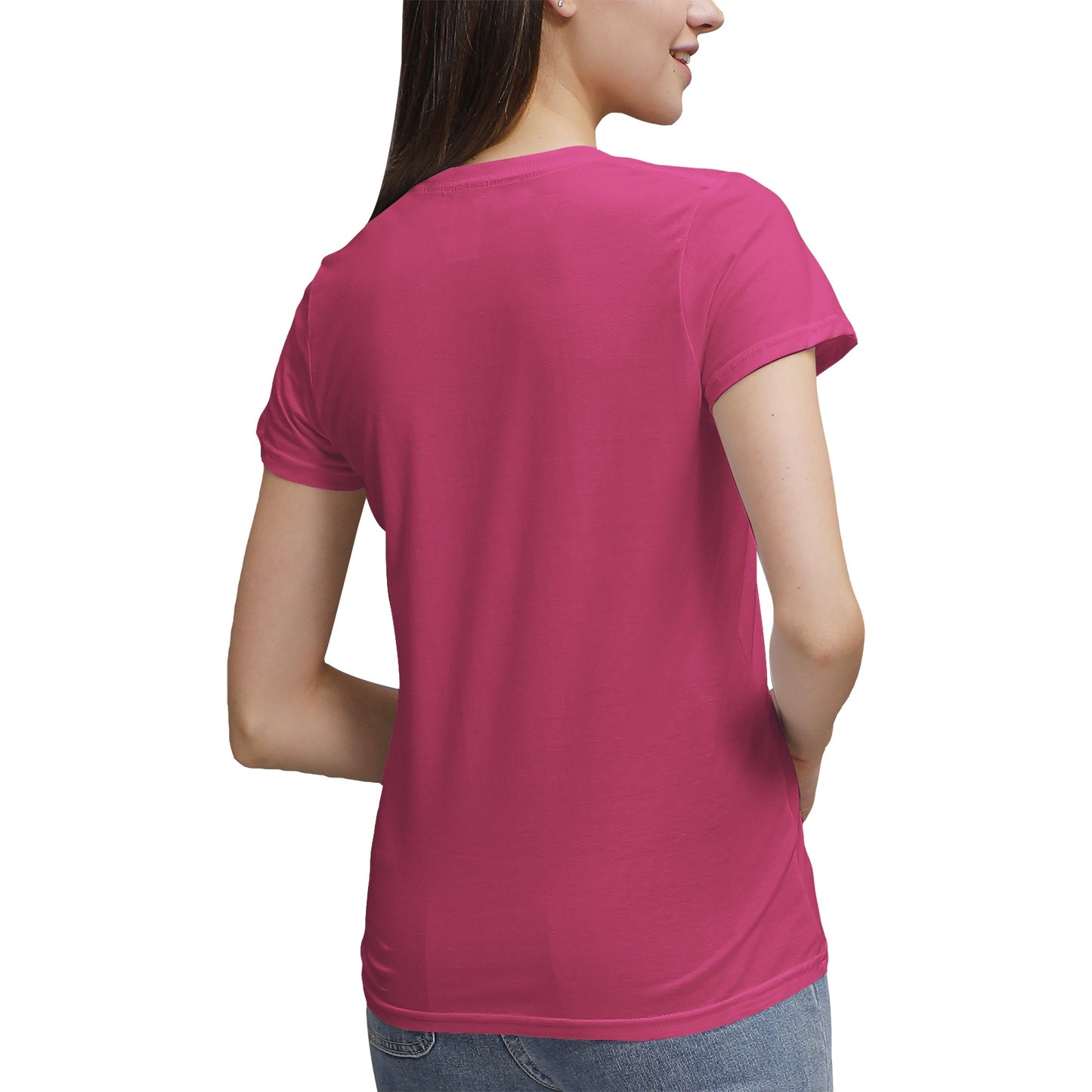 Women's NN Glam Kingdom Logo V-Neck T-Shirt