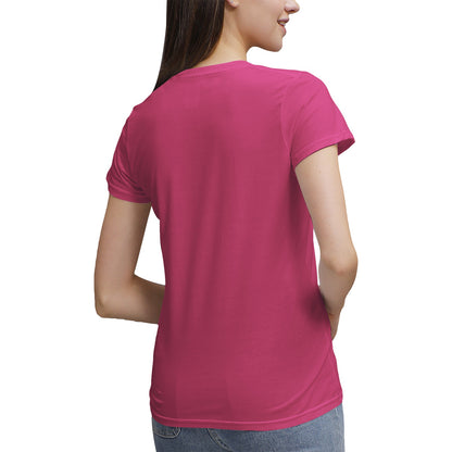 Women's NN Glam Kingdom Graphic V-Neck T-Shirt