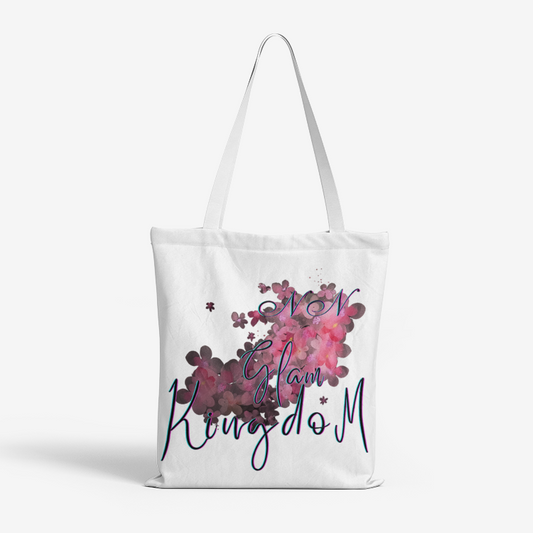 NN Glam Kingdom Graphic Print Canvas Tote Bag