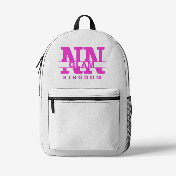 NN Glam Kingdom Pink Logo Backpack