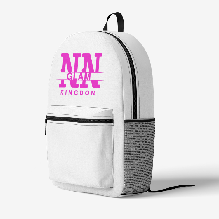 NN Glam Kingdom Pink Logo Backpack