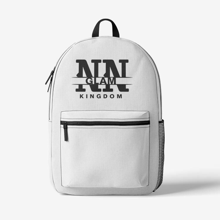 NN Glam Kingdom Black Logo Backpack